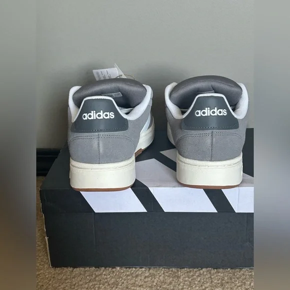 Adidas Men's Grand Court Alpha 00s Classic Gray and White Sneakers size 11 - Picture 7 of 12